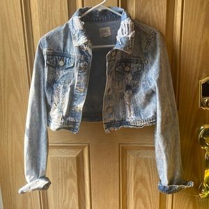 M Cropped Jean Jacket